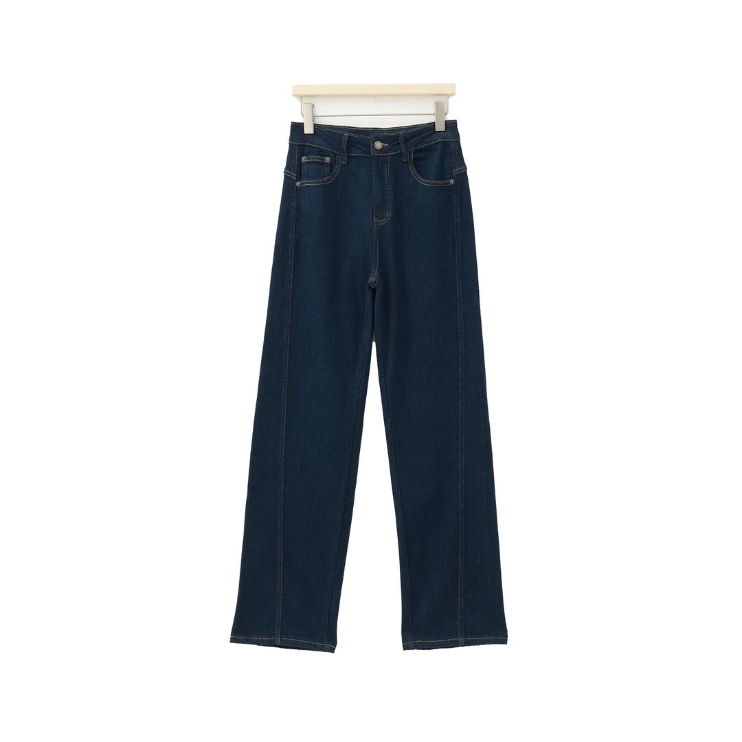 【618大促】“超模”解构斜分割巴斯夫高弹牛仔裤 SWD5866