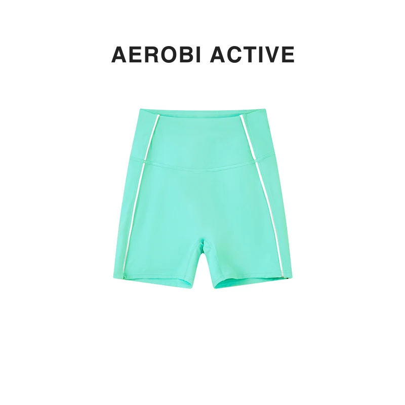 AEROBI ACTIVE时尚运动瑜伽健身三分裤紧身短裤5576