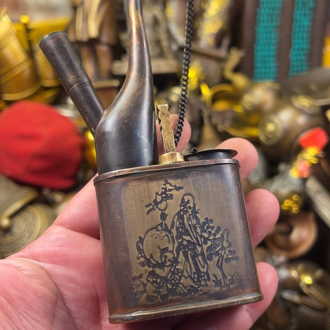 茶壶香炉铜器摆件