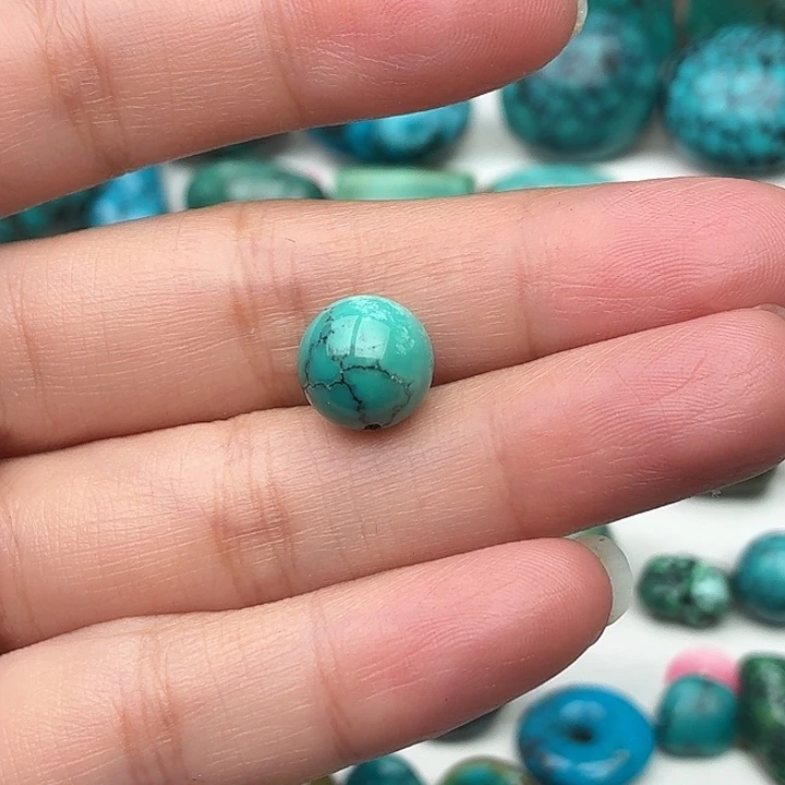 湖北松石圆珠配饰卡10.7