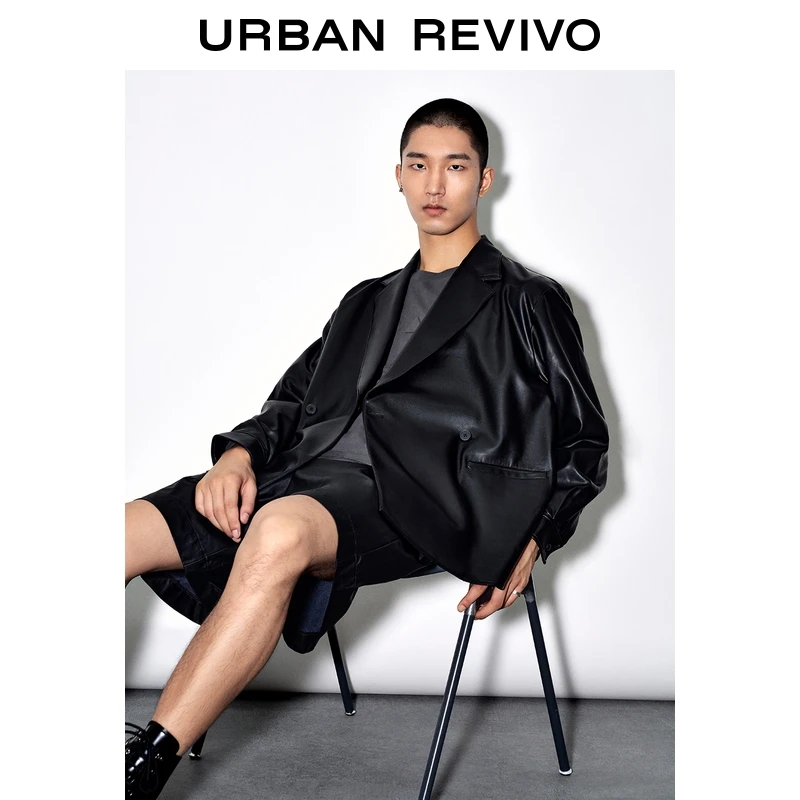 【明星同款】UR2025秋季新款男装复古摩登夹克外套UMF150065
