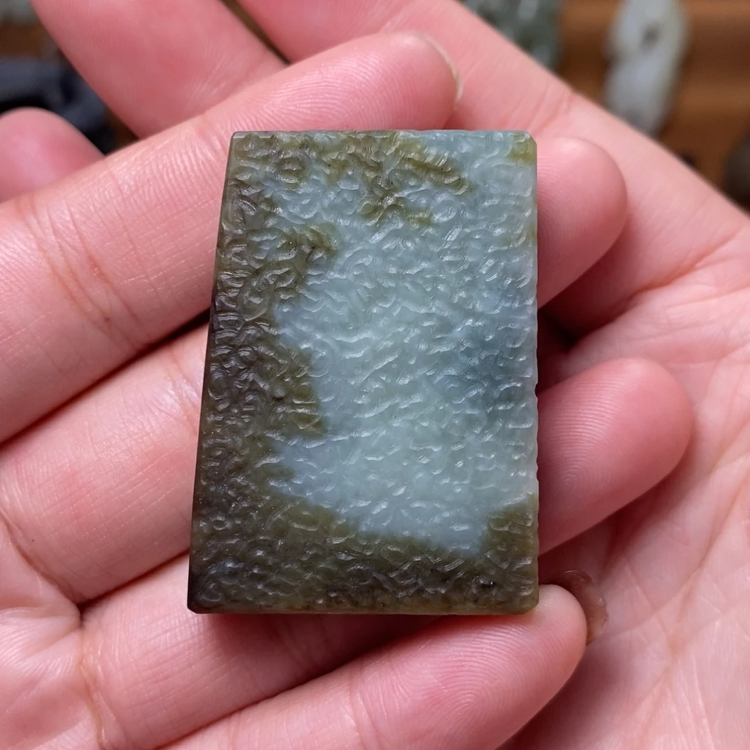 和田玉未镶嵌颈饰42