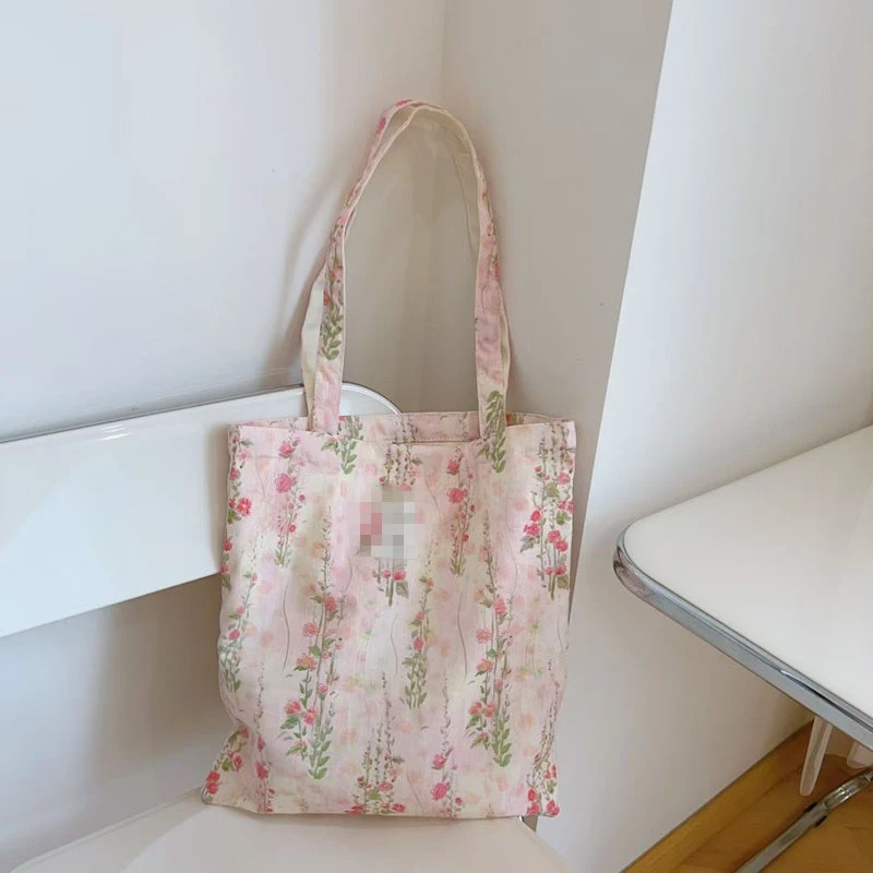 【郁金香布包】2025 手工制作手提包妈咪包学生包少女 简约小清新包