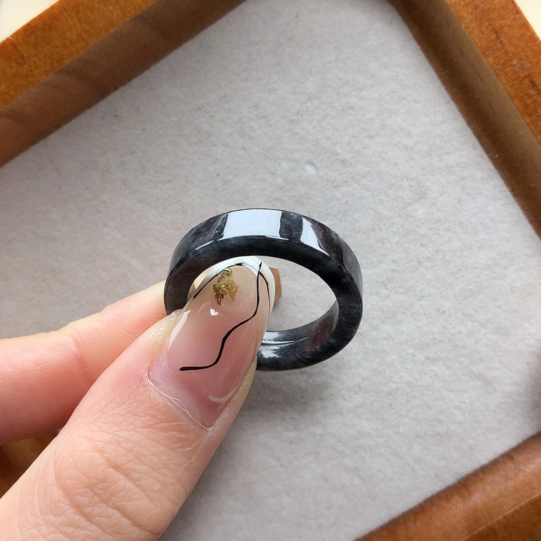 翡翠未镶嵌戒指天然翡翠20号