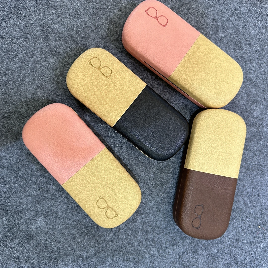 源头工厂新款简约大气抗压便携眼镜收纳盒