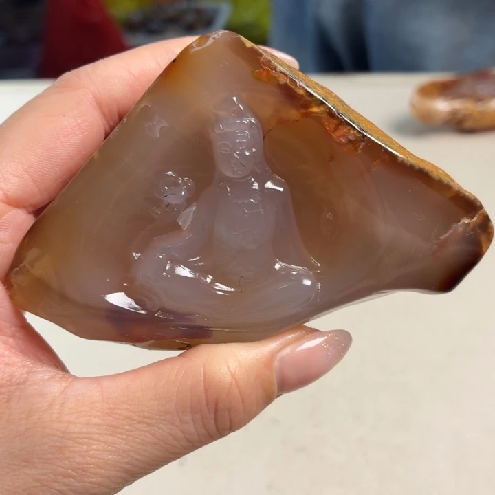 玛瑙/玉髓未镶嵌吊坠(不含链)