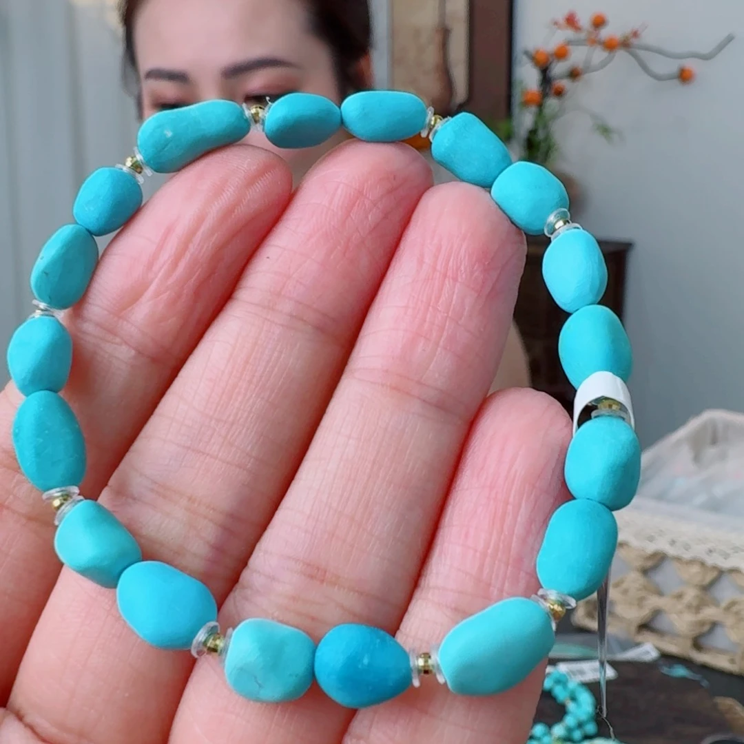 未镶嵌绿松石珠宝奇石