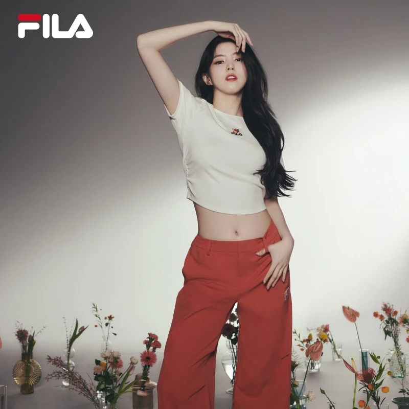 【韩素希同款】小狐狸联名多彩T春夏新款流光风女短袖F11W529120F