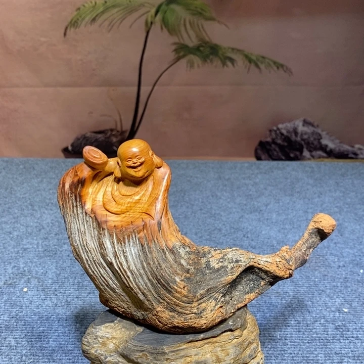 柏木（崖柏）根雕木雕工艺品摆件