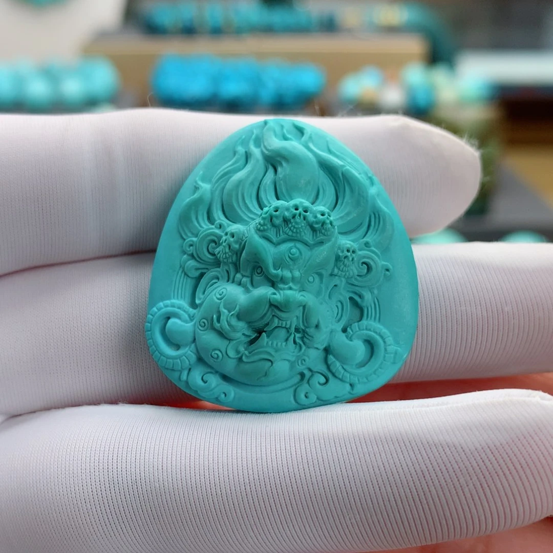 未镶嵌绿松石精品