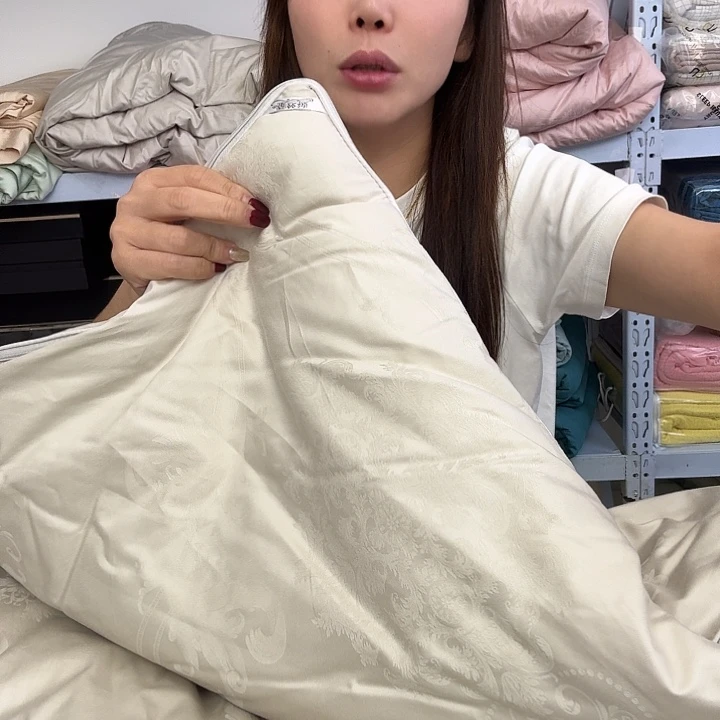 棉棉补双胎被  加大灰