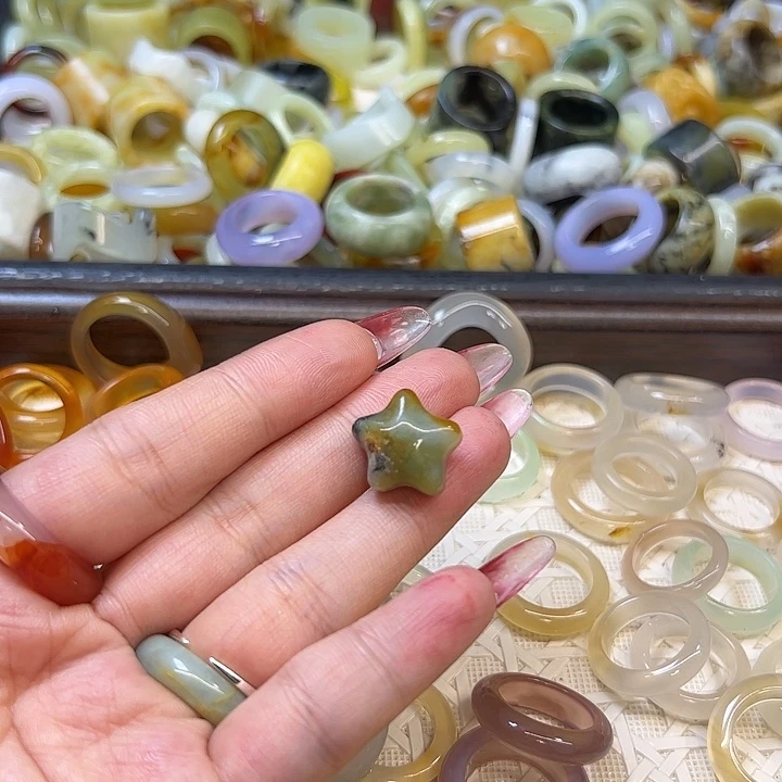 C***C玛瑙/玉髓未镶嵌戒指