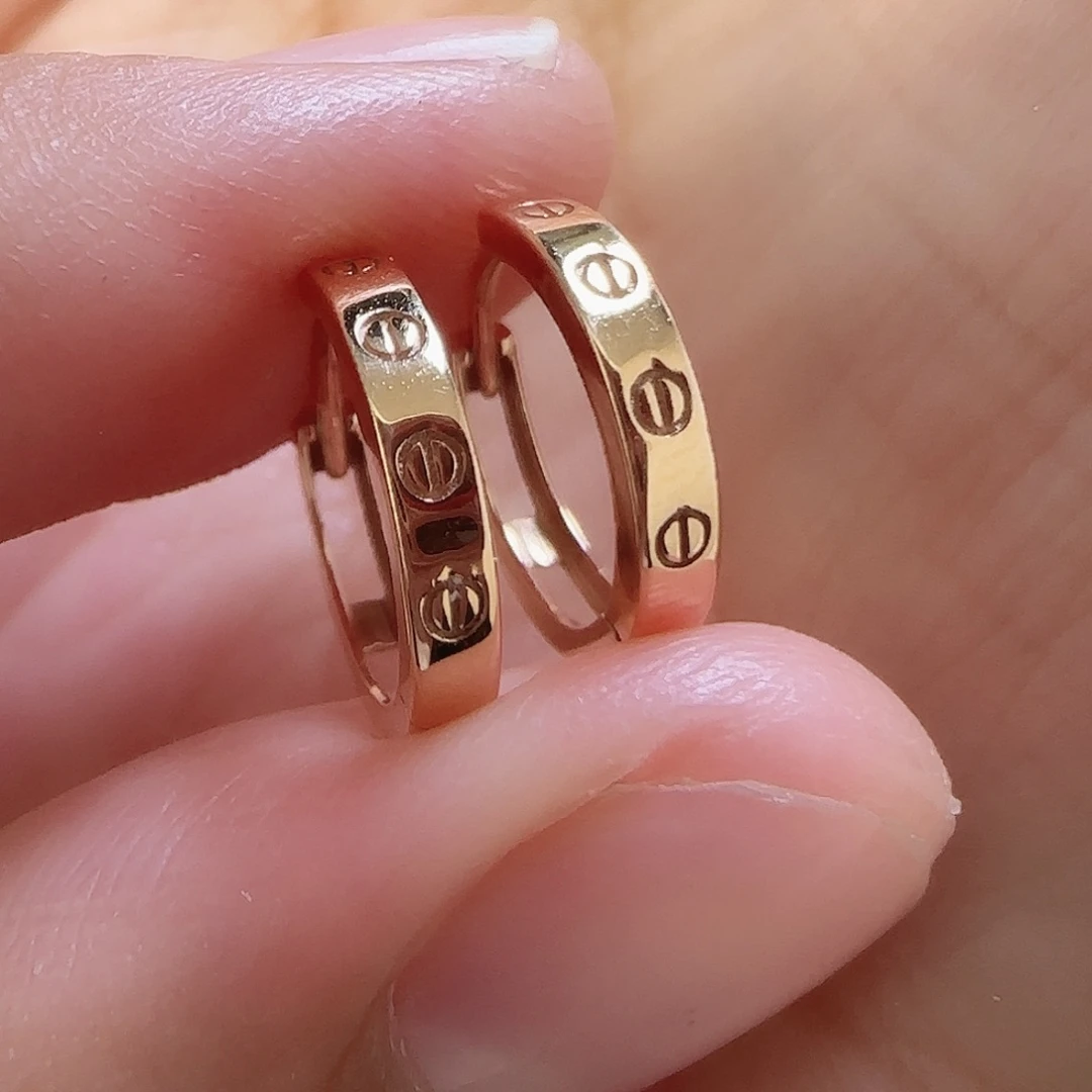 18K金耳饰多样性发货其一