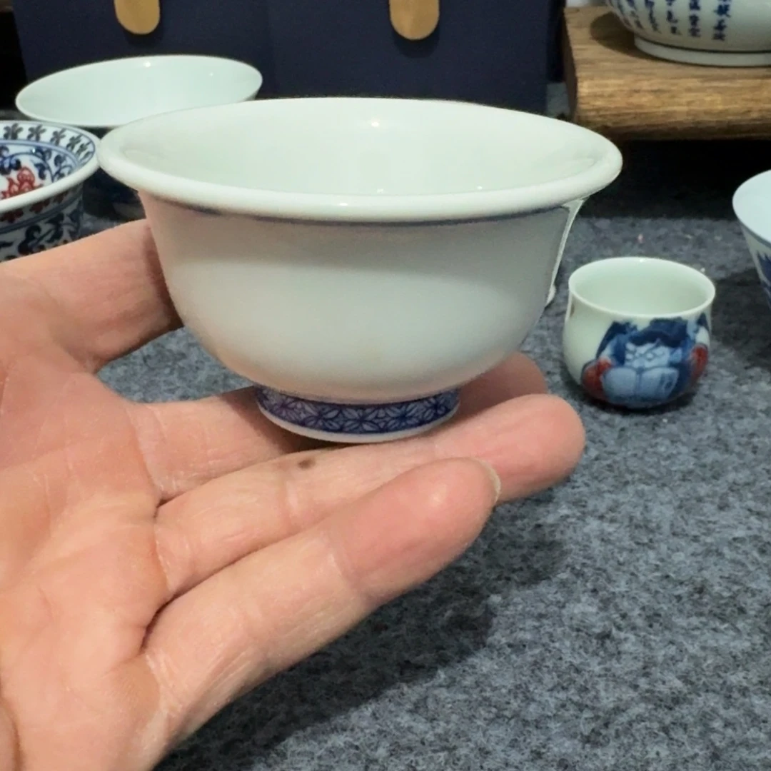 现代景德镇陶瓷手绘茶具