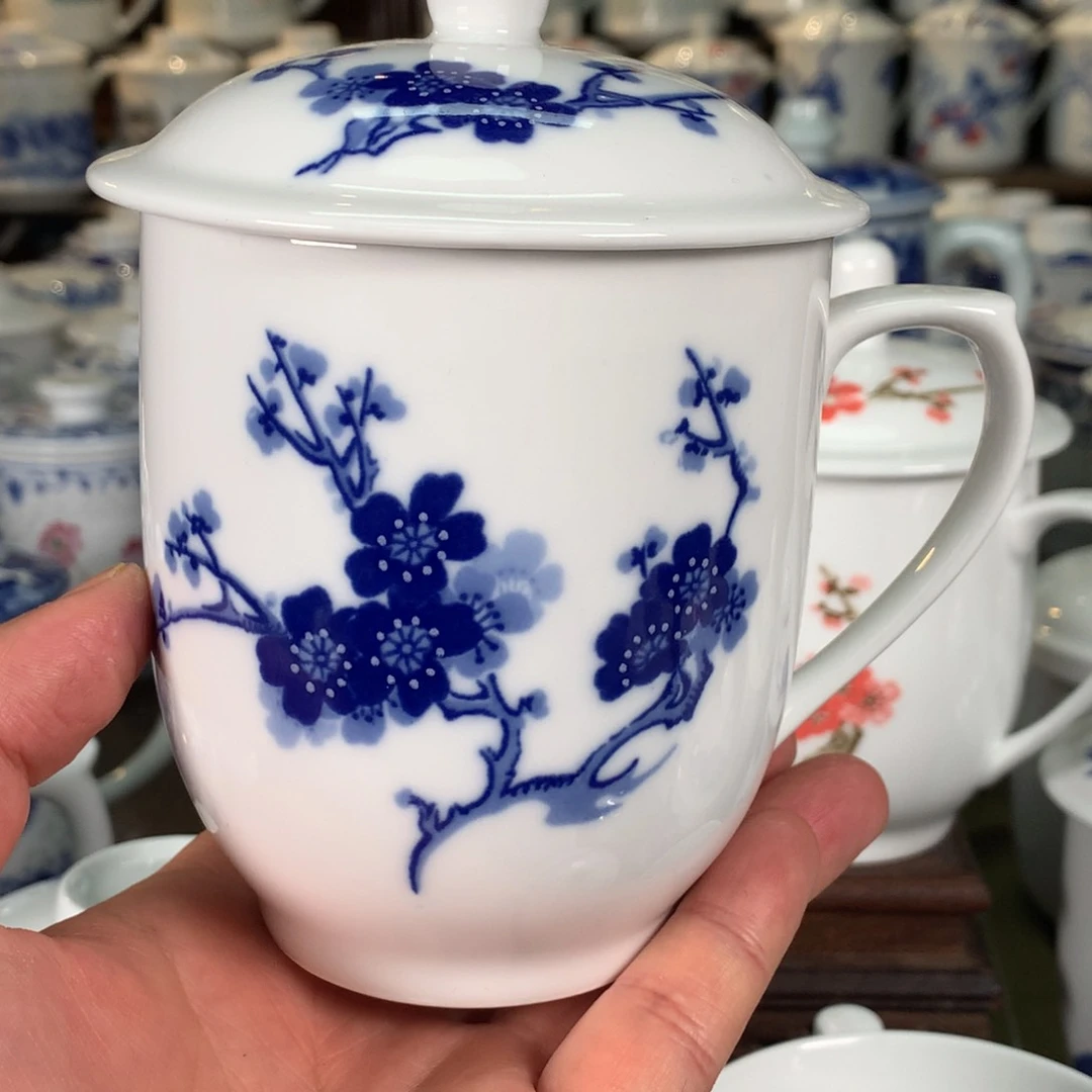 景德镇陶瓷高温办公杯