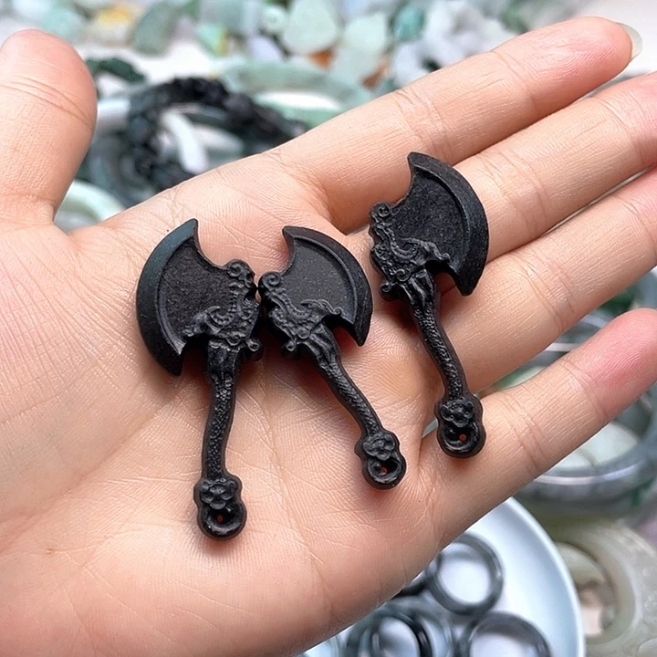 定制翡翠未镶嵌豆翡翠