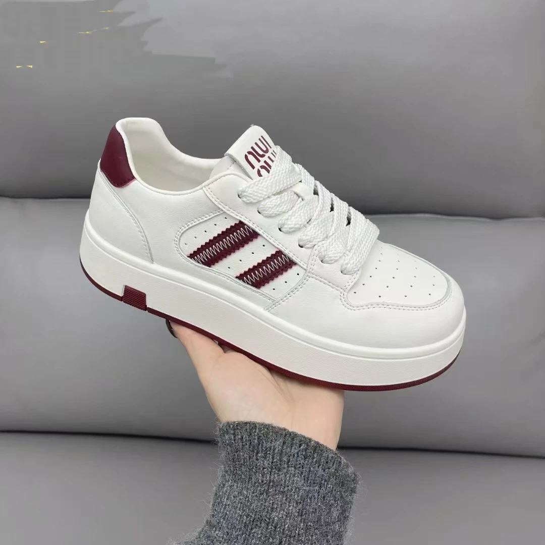 2025春季新款女鞋休闲板鞋小白鞋平底学生鞋601