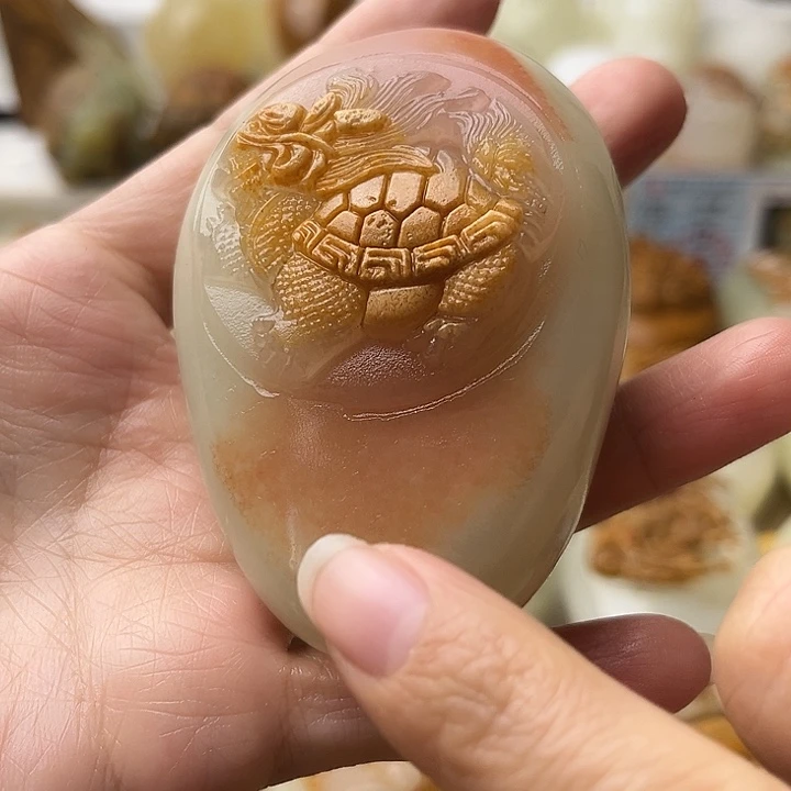 石材古青石不退换龟