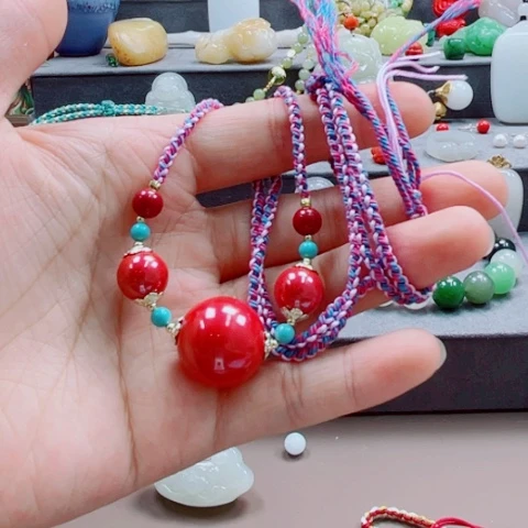 天然辰砂多样性发货一件