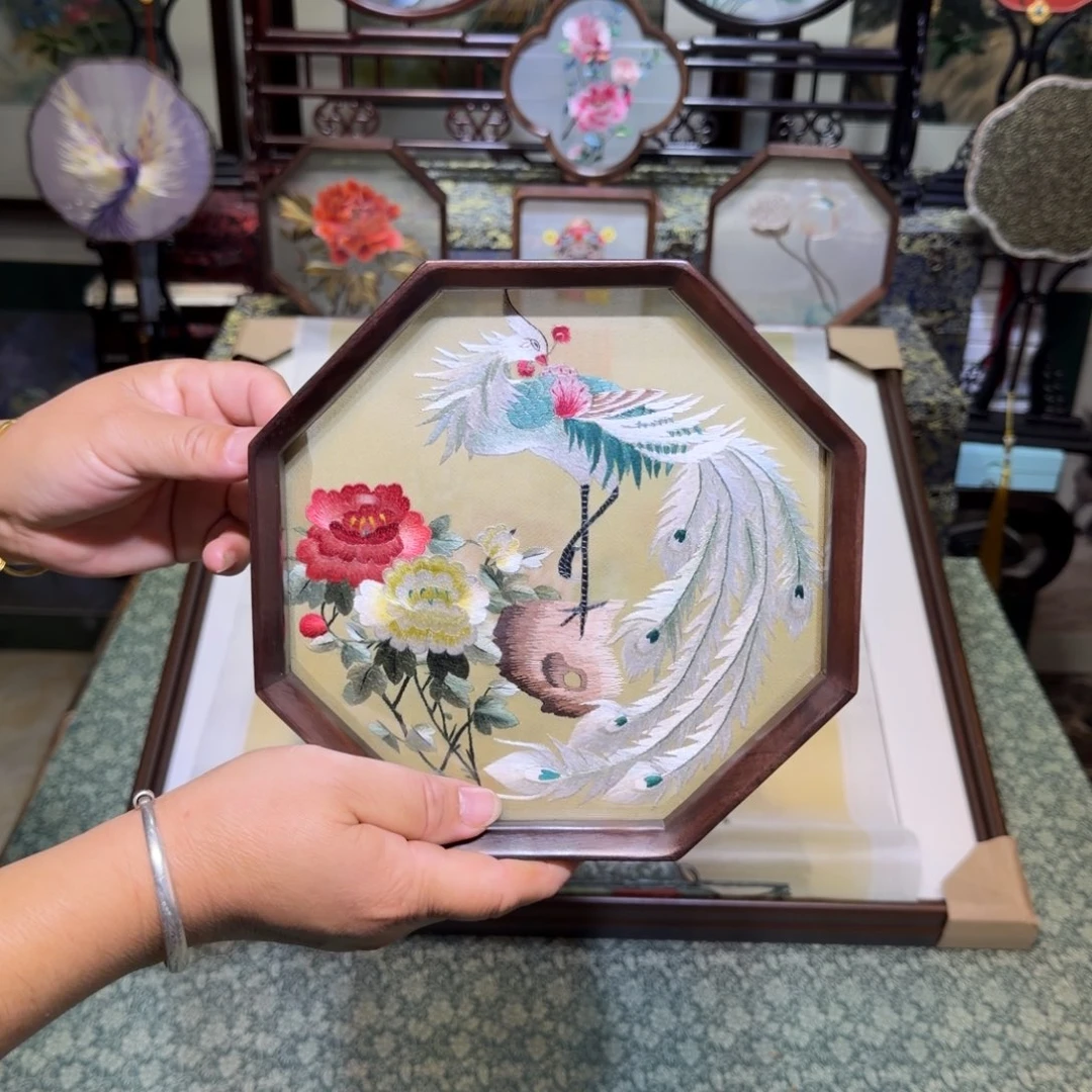 刺绣手工苏绣工艺制作技艺精湛