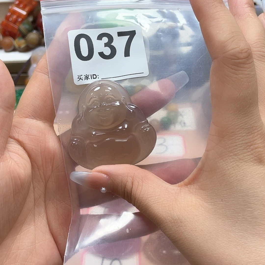 玛瑙/玉髓颈饰未镶嵌小*兽
