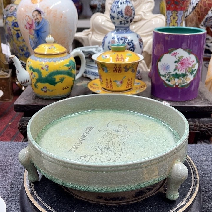 瓷片摆件家居设计风格