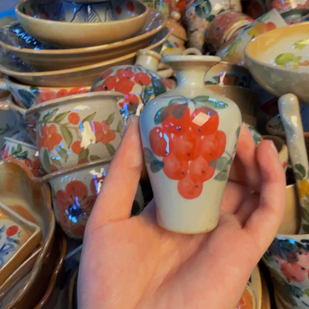 瓷片景德镇陶瓷手工手绘