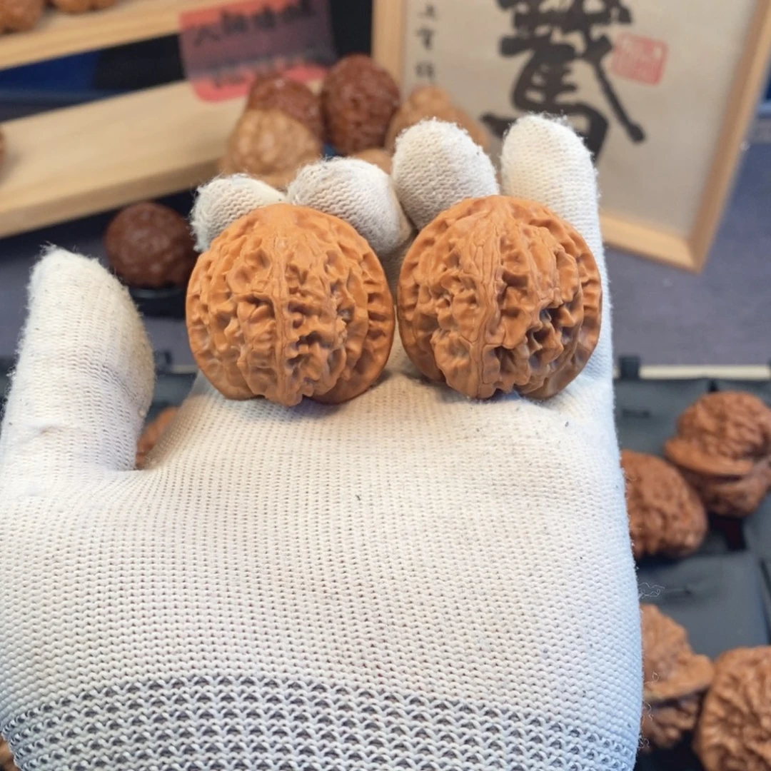 文玩核桃把件福利款38尺苹果园