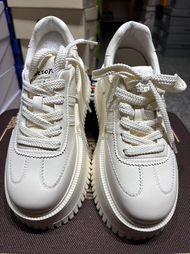 118小白鞋厚底松糕鞋松糕运动休闲