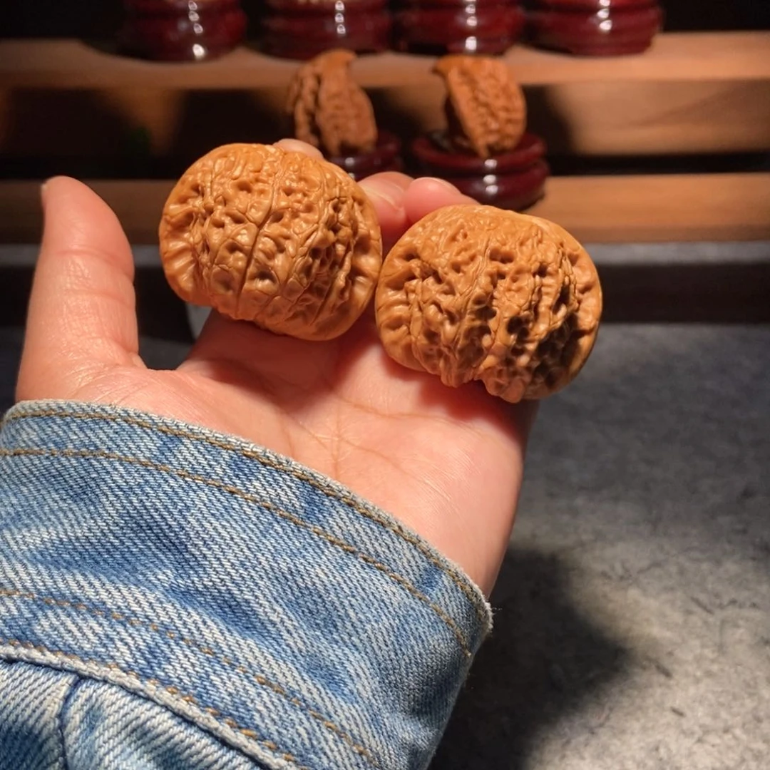 核桃手串/手链42血麒麟红皮
