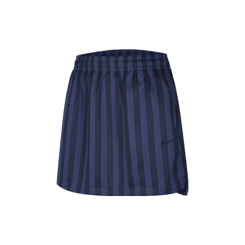 NIKE耐克女子AS W NSW JQRD STRIPE TRACK SKI针织短裙IF1651-410