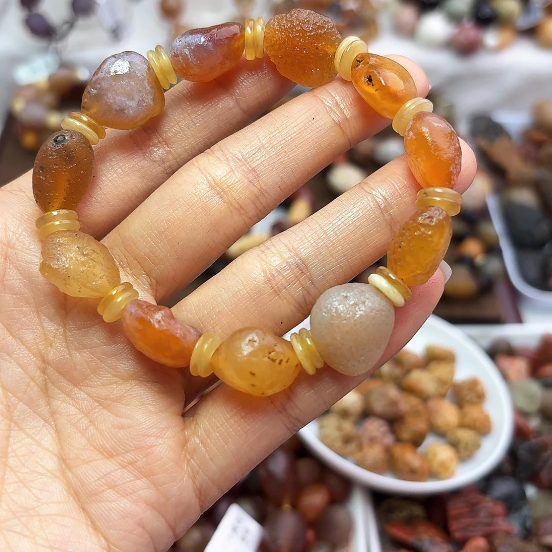 玛瑙/玉髓手链未镶嵌