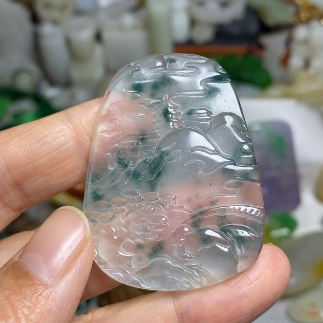 和田玉（糖玉）未镶嵌颈饰