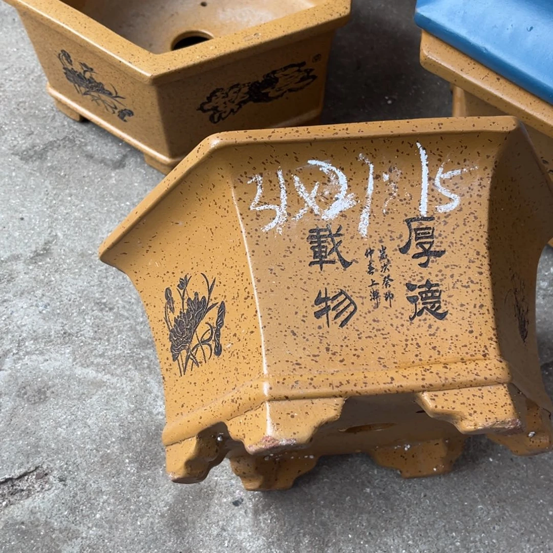 紫砂花盆盆景艺术