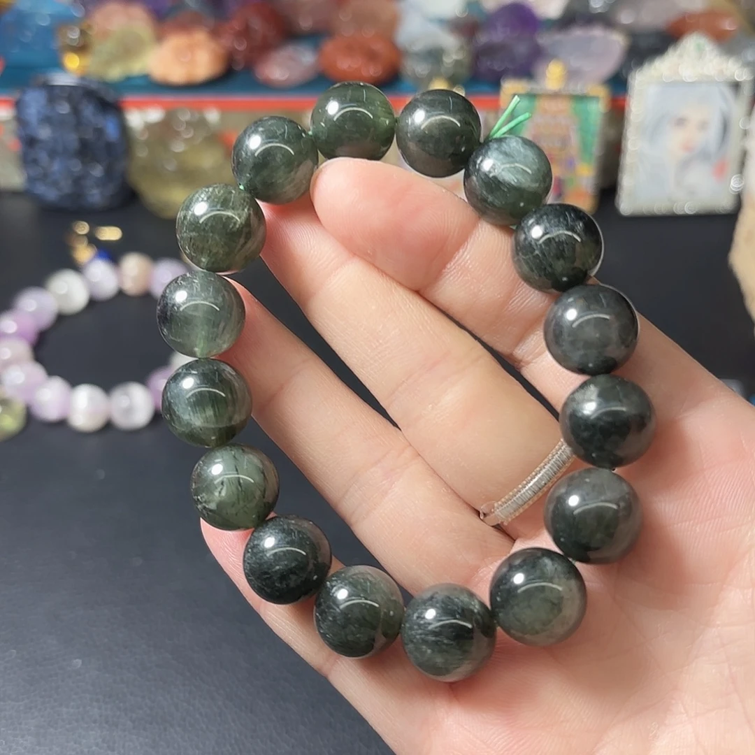 蕉***绿手链未镶嵌水晶绿发