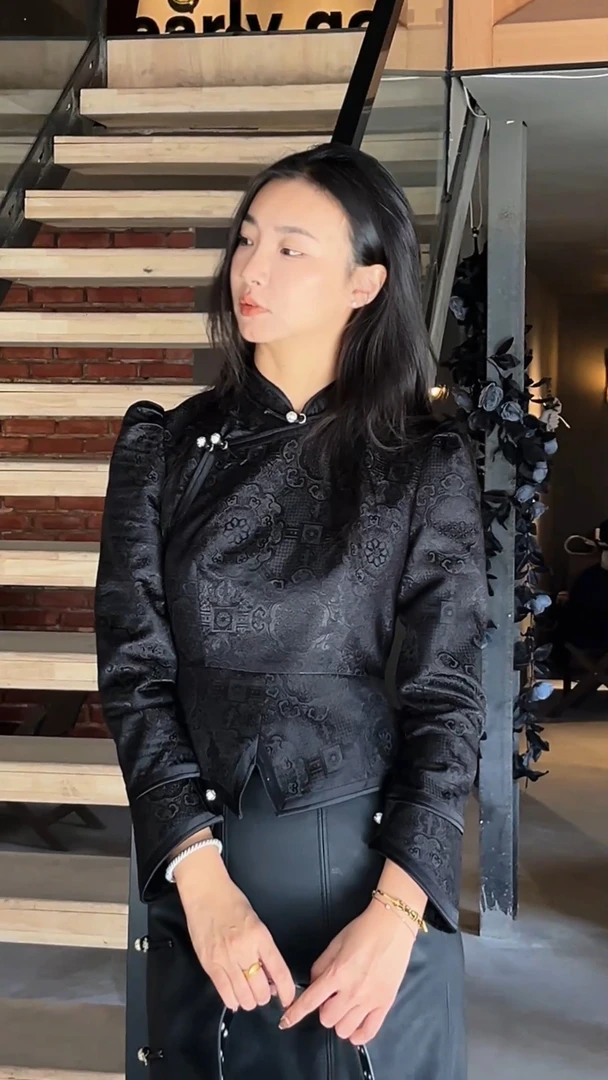 【布丝瑰·守艺】新款外套 BS002 改良蒙古蒙古服饰时尚百搭