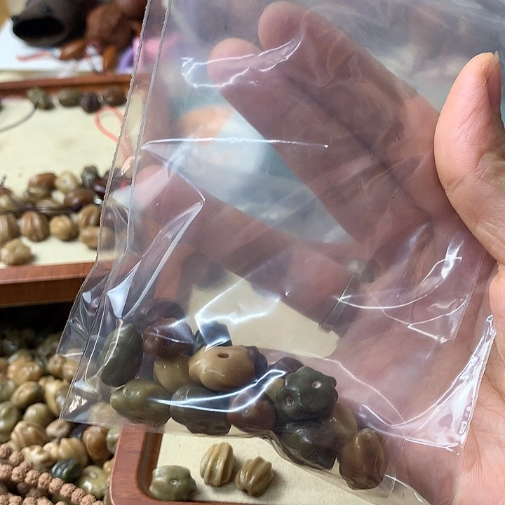 验***码千眼菩提吊坠龙脊菩提