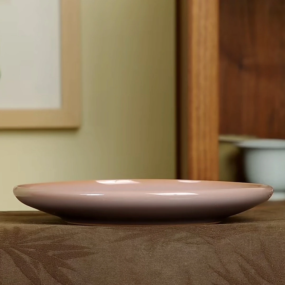 霞光紫储水壶承17cm童博闻壶承