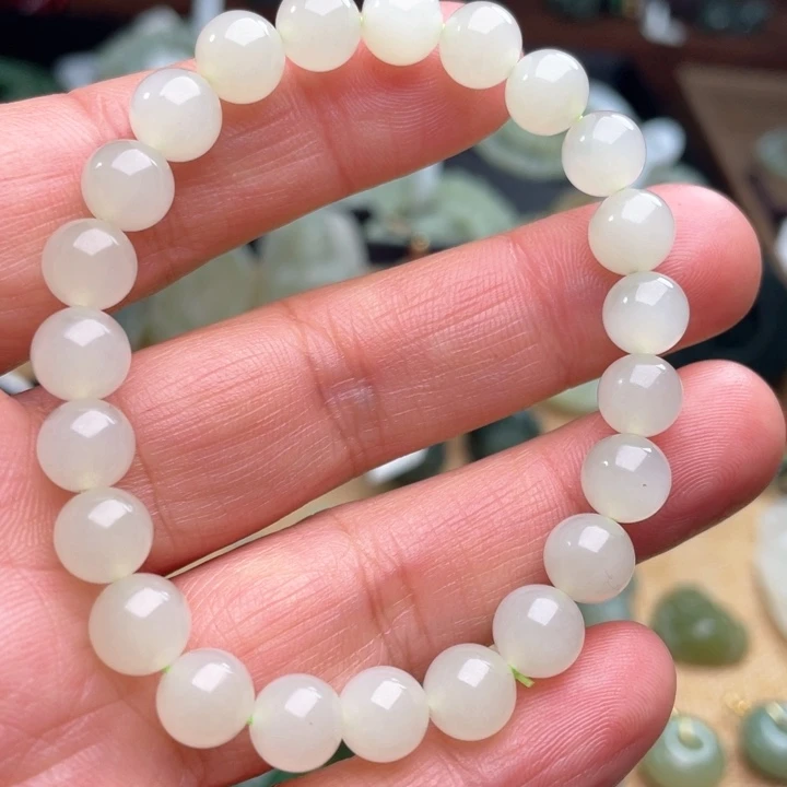 和田玉手链未镶嵌