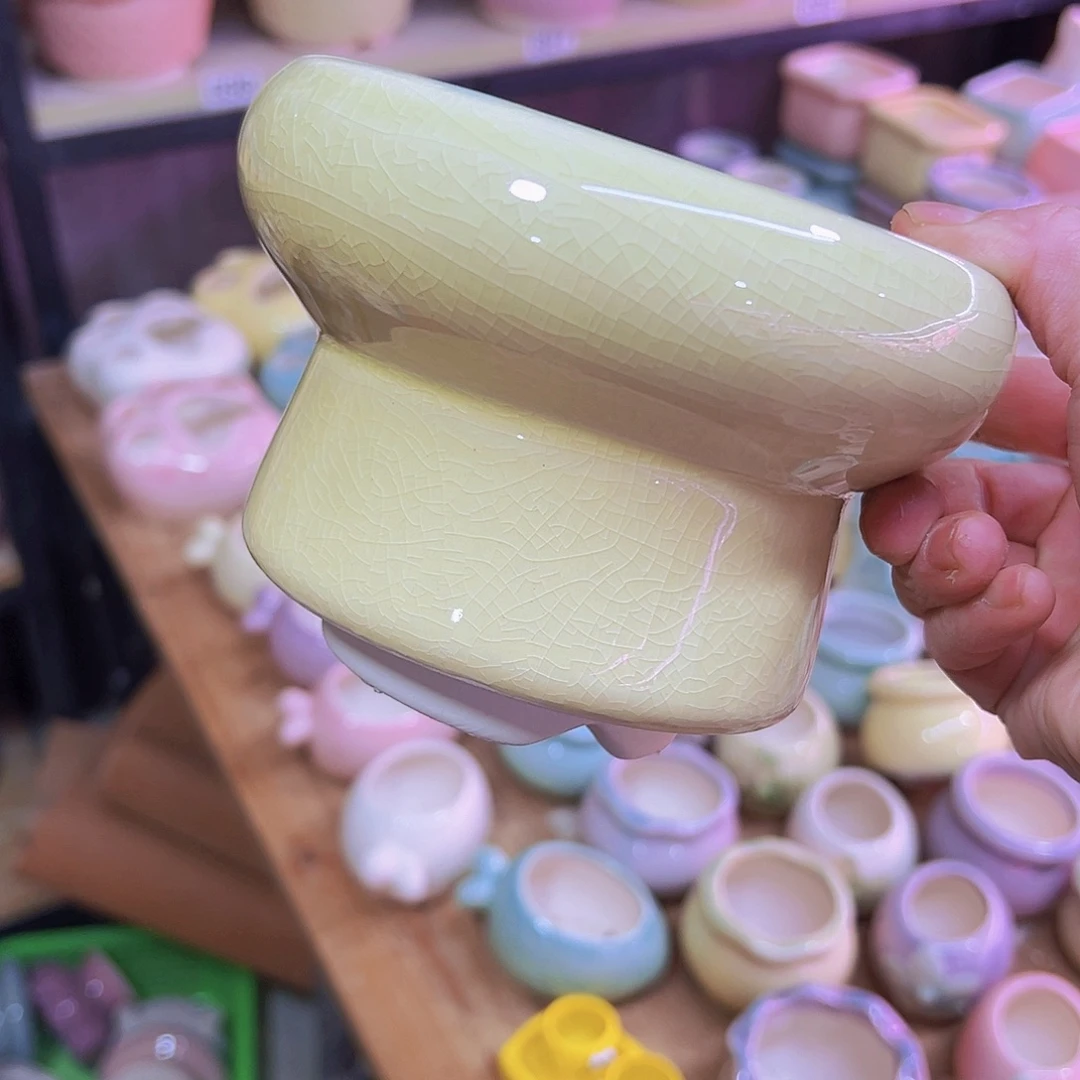 陶瓷花盆当场凑满12包邮