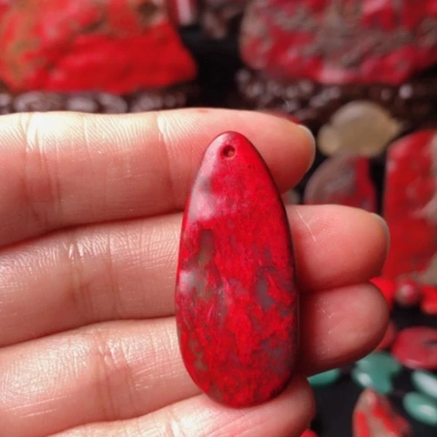 昌化鸡血石昌化鸡血石挂件