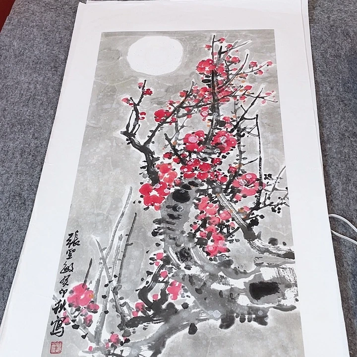 国画张圣敏先生纯手绘作品