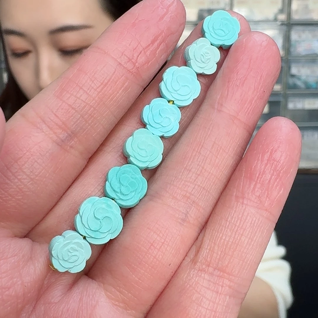 绿松石珠宝奇石未镶嵌