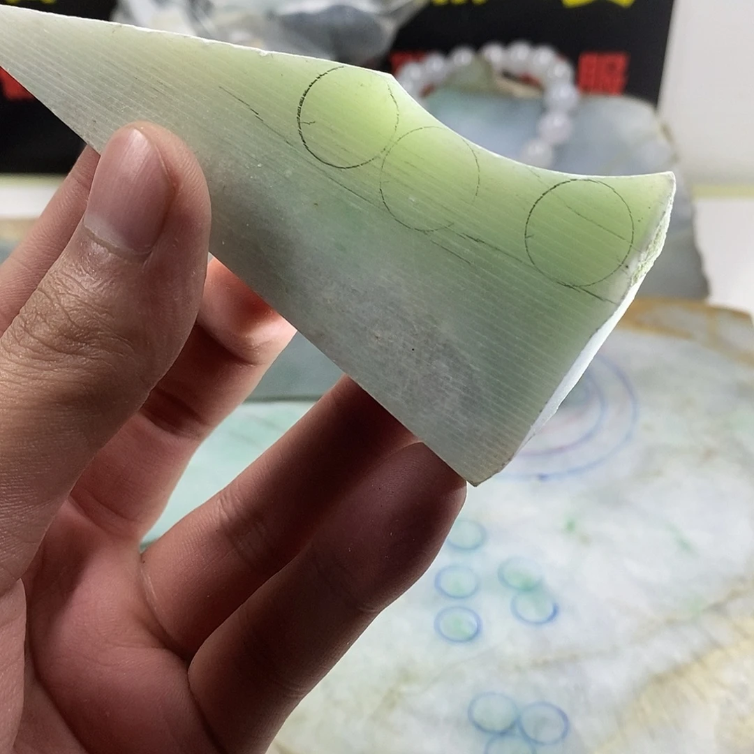 翡翠散珠天然缅甸翡翠a货40