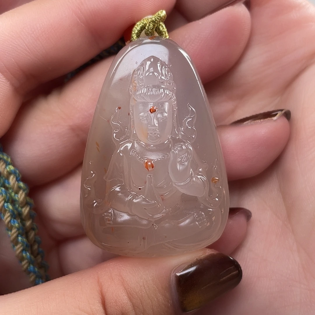 南红玛瑙未镶嵌南红吊坠