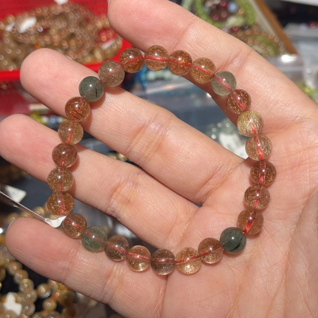 水晶手链未镶嵌喜***?手链