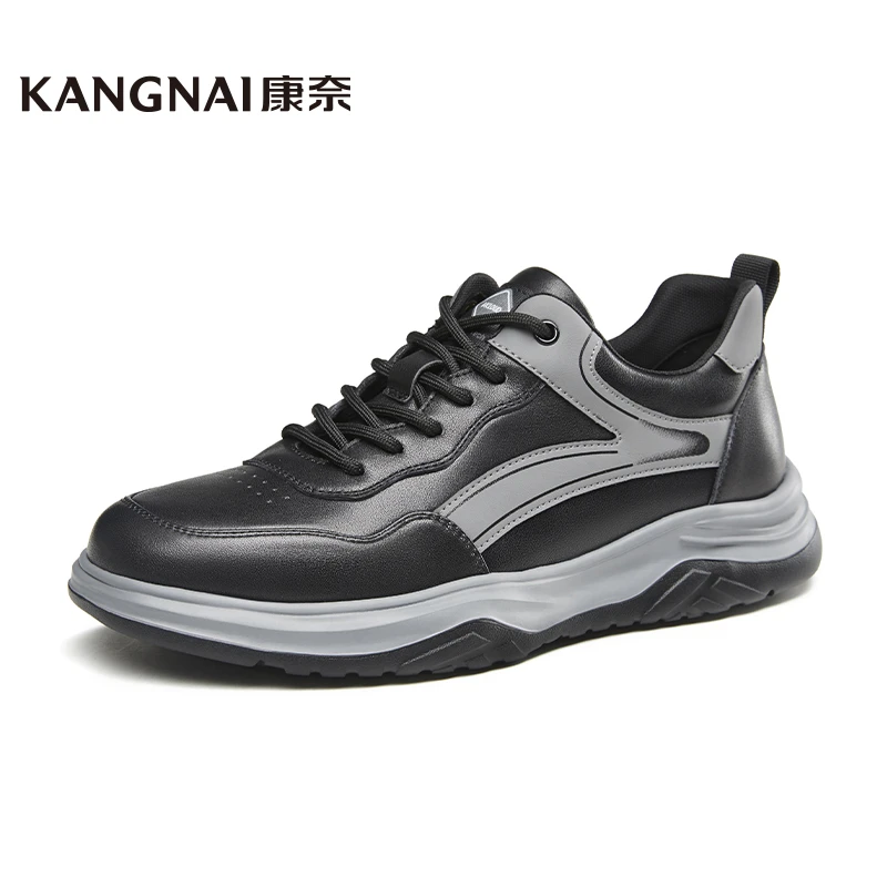 康奈春秋断码捡漏舒适透系带超轻软弹时尚休闲运动鞋男士11135008
