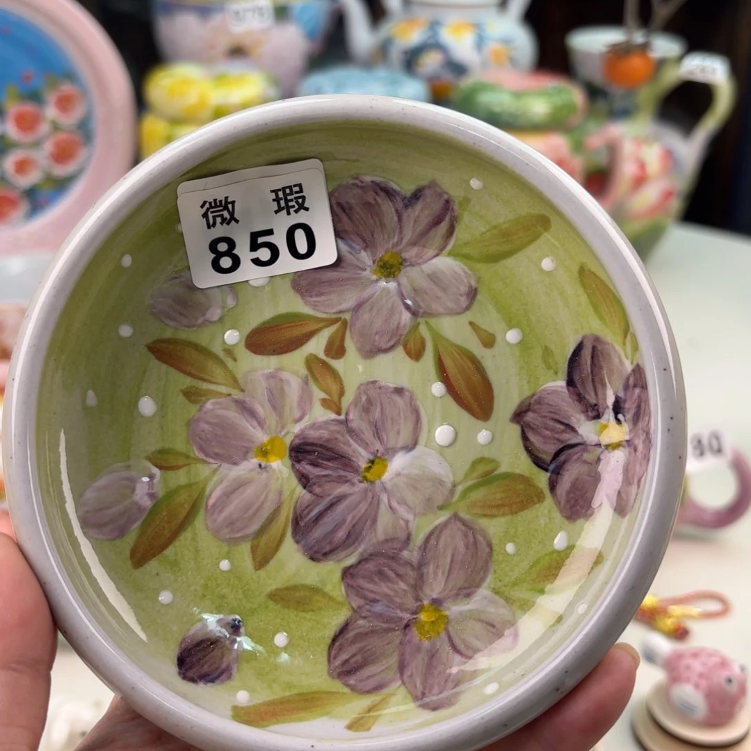 爱**淏景德镇手绘高温釉下彩陶瓷茶具