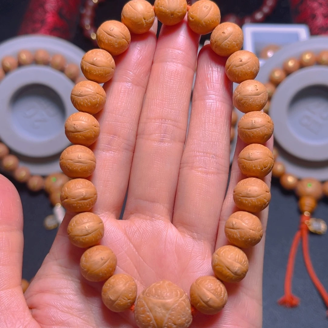 吊坠凤眼菩提11.5mm2025精品足球圆手串