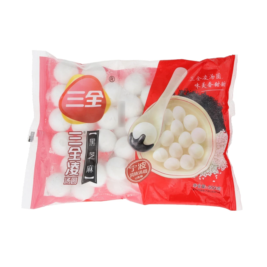 三全凌黑芝麻汤圆/芝麻800g 华商购物广场